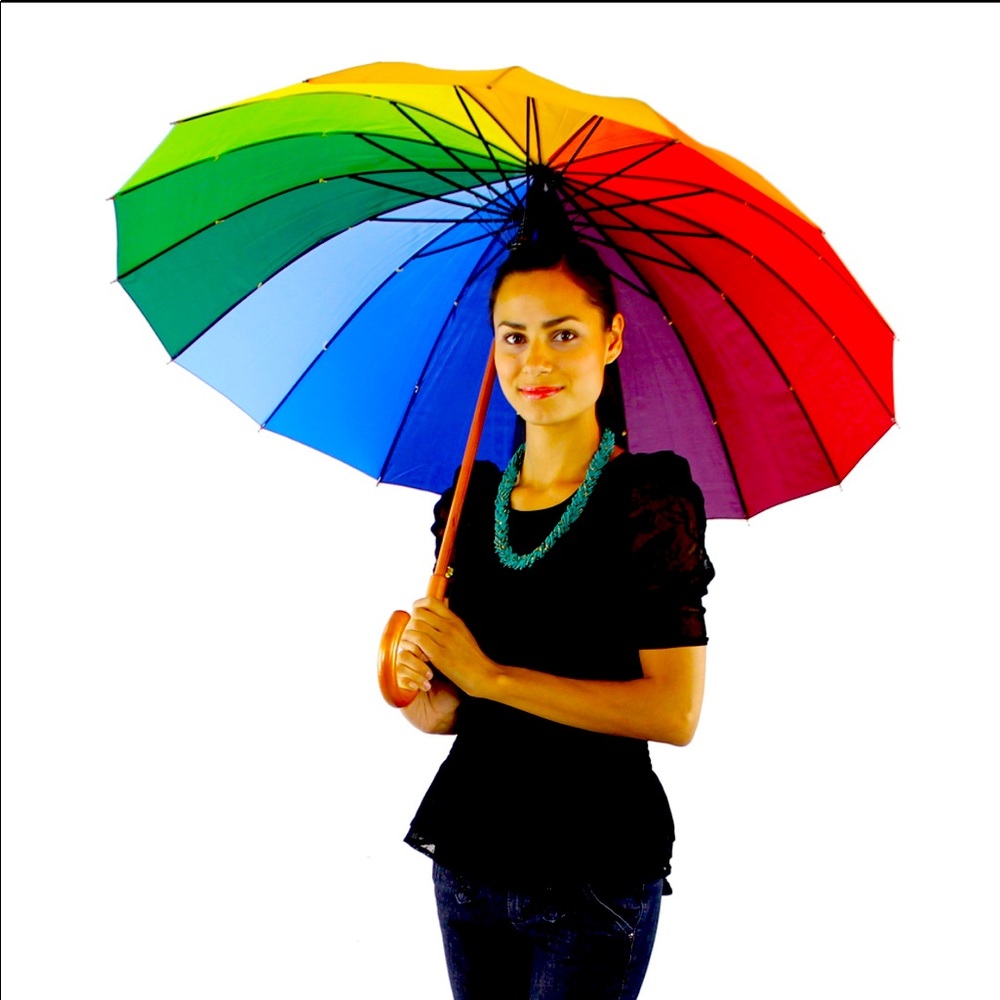 COPY - Rainbow Nylon Umbrella